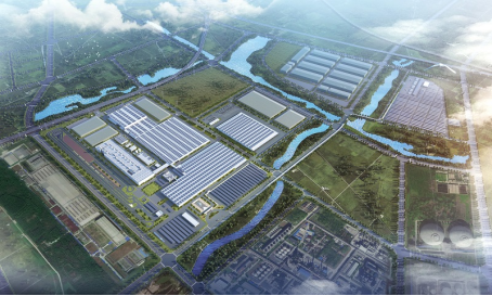 恒馳鋼構喜簽北灣智能網聯汽車產業基地建設項目廠房鋼結構施工項目（標段C）